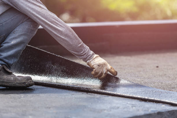 Professional Waterproofing technician working in Auburn, IN